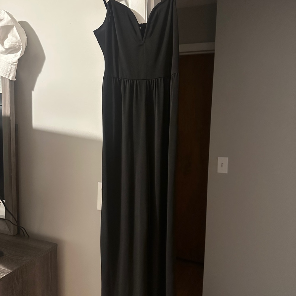 Elegant Black Jumpsuit Dress